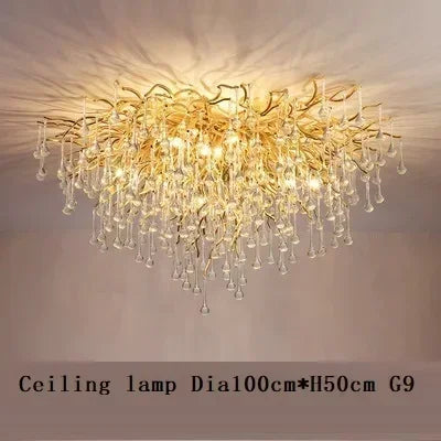 Luxury Crystal LED Ceiling Chandelier