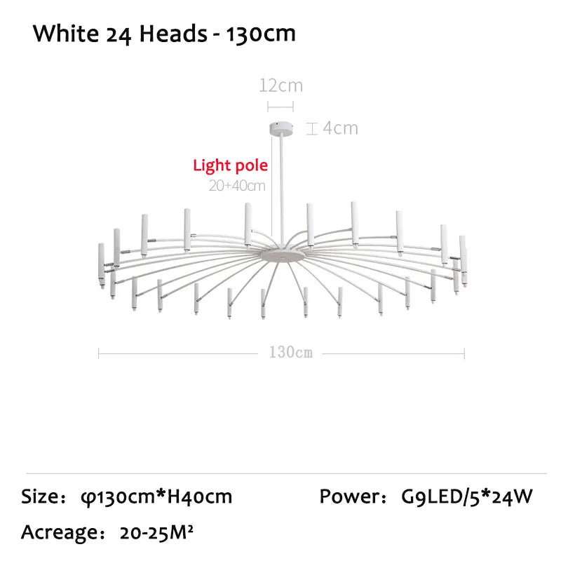 Modern LED Nordic Ceiling Chandelier