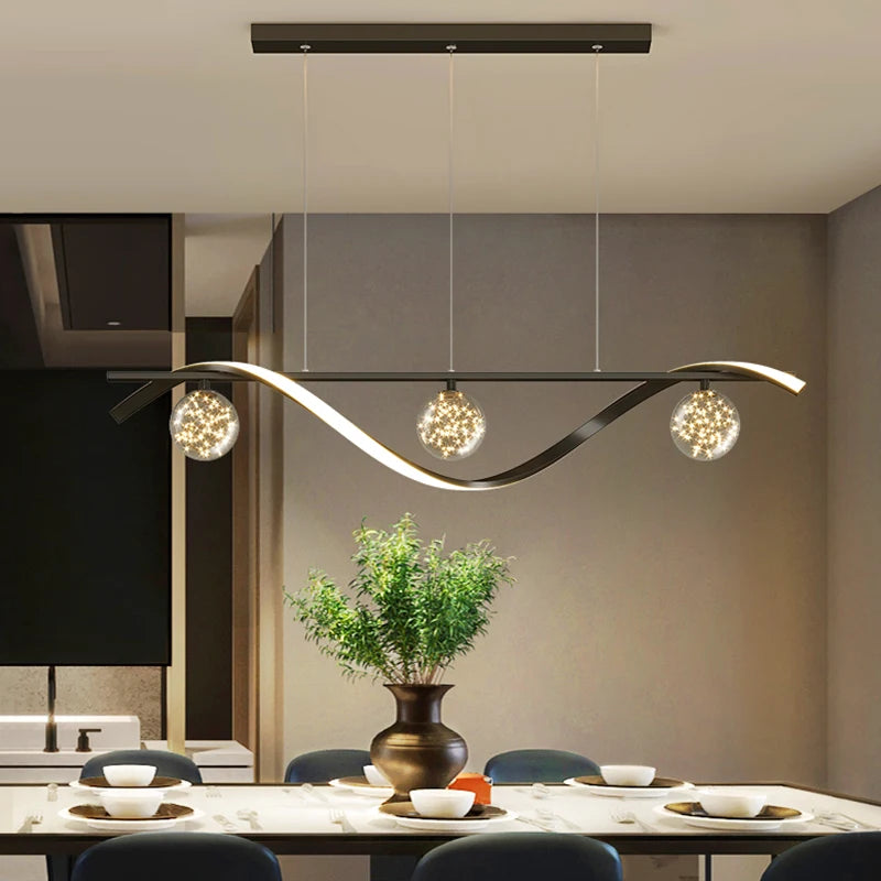 New Modern LED Nordic Chandelier