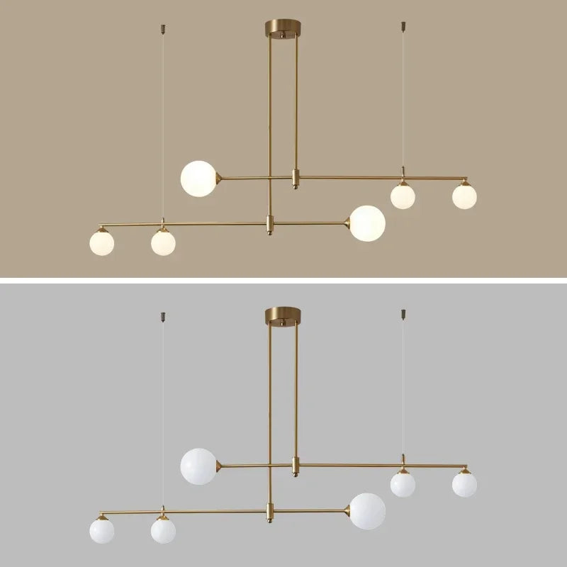 Gold LED Chandelier Pendant Lamp