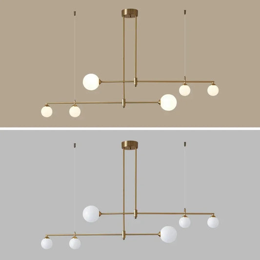 Gold LED Chandelier Pendant Lamp