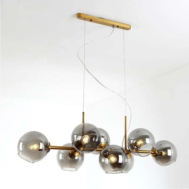 Nordic Glass Ball Chandelier