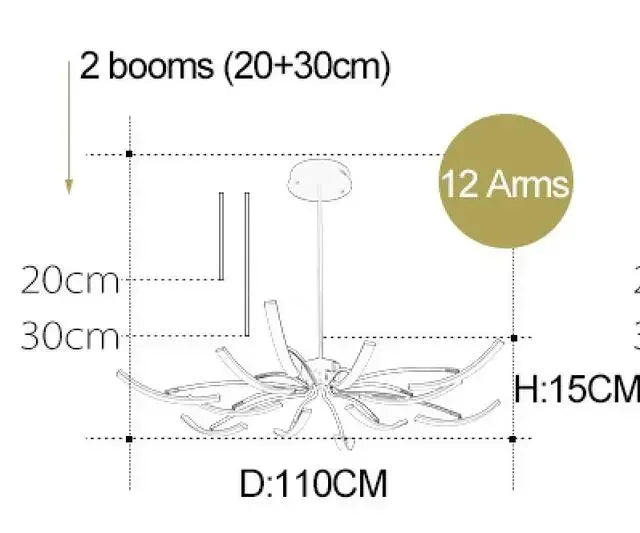 Modern Ceiling Chandelier