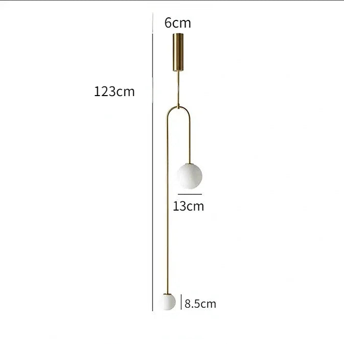 Modern Glass Ball Pendant Light