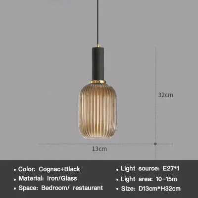 Nordic Glass Pendant Light