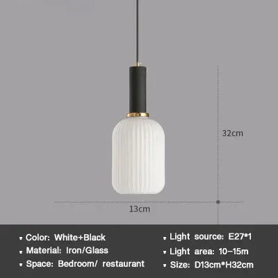 Nordic Glass Pendant Light