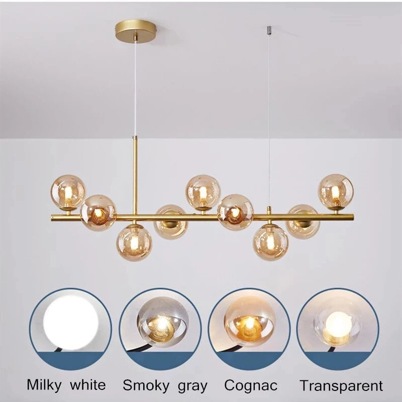 Modern LED Ball Pendant Chandelier