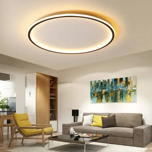 Large Simple Nordic Style Ceiling Lamp