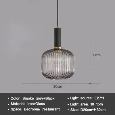 Nordic Glass Pendant Light