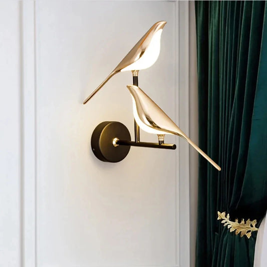 Golden Bird LED Wall Light