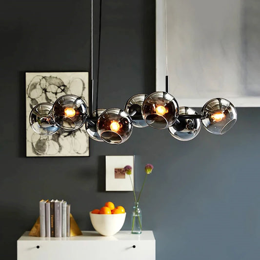 Nordic Glass Ball Chandelier