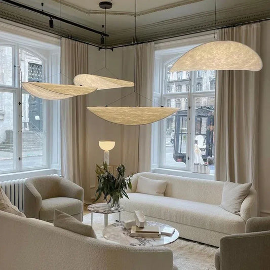Modern Silk Pendant Ceiling Light