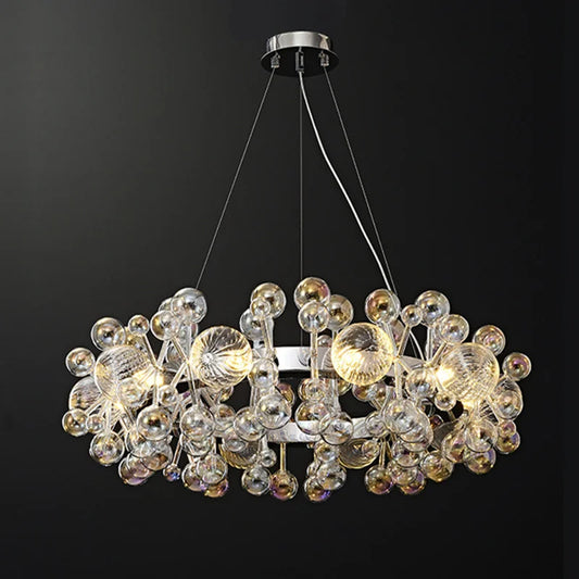 Glass Bubble Chandelier