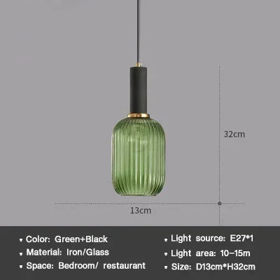 Nordic Glass Pendant Light