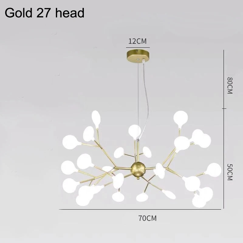 Nordic Modern Firefly Ceiling Chandelier