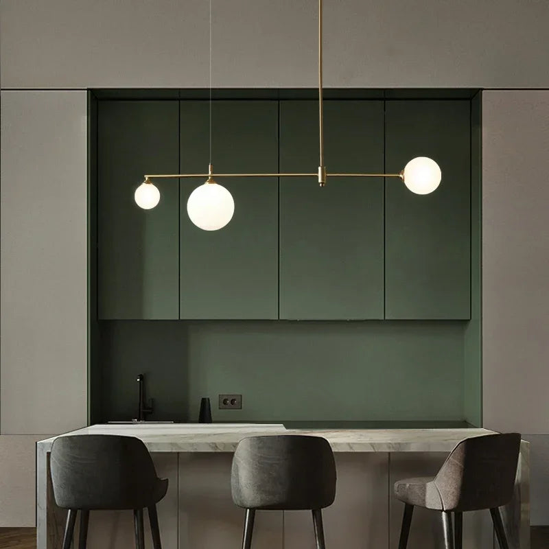 Gold LED Chandelier Pendant Lamp