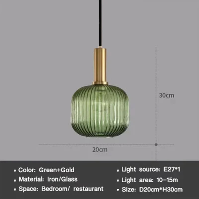 Nordic Glass Pendant Light