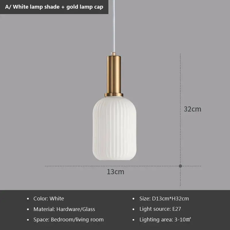 Nordic Glass Pendant Light