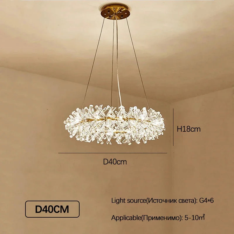 Glass Crystal Chandeliers