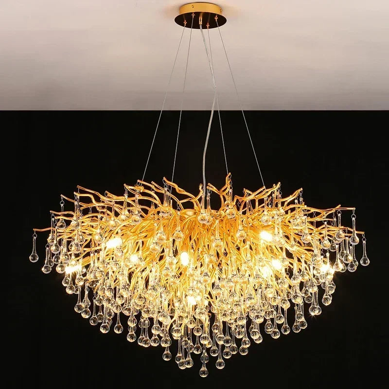 Luxury Crystal LED Ceiling Chandelier