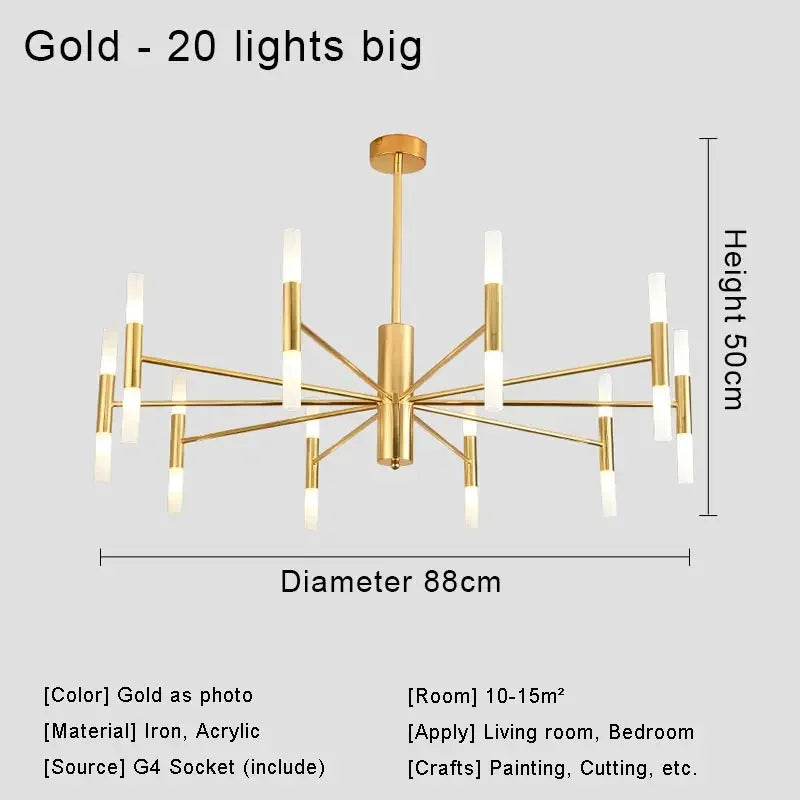 Modern design ceiling chandelier