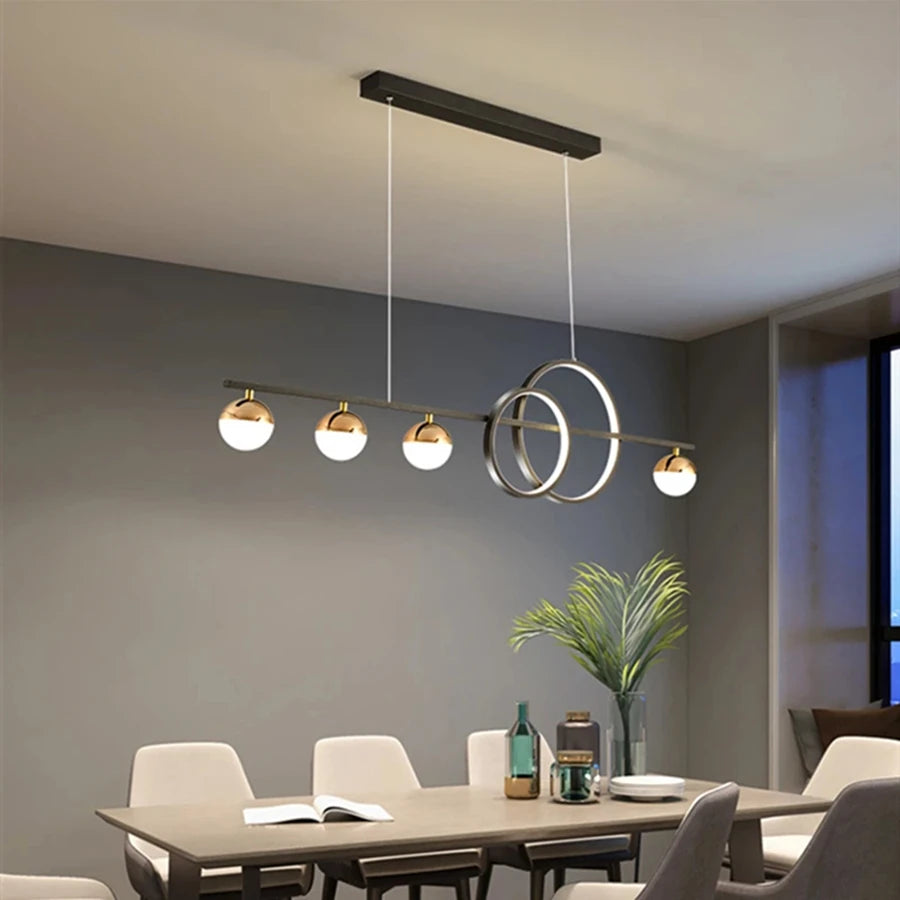 Modern Simple LED Ceiling Chandelier