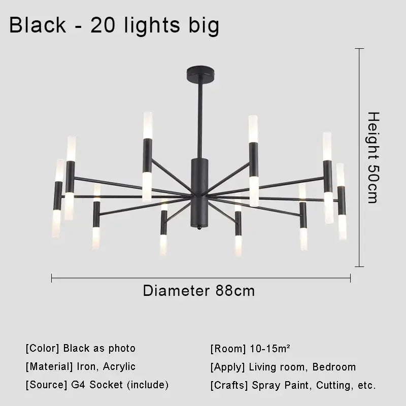 Modern design ceiling chandelier