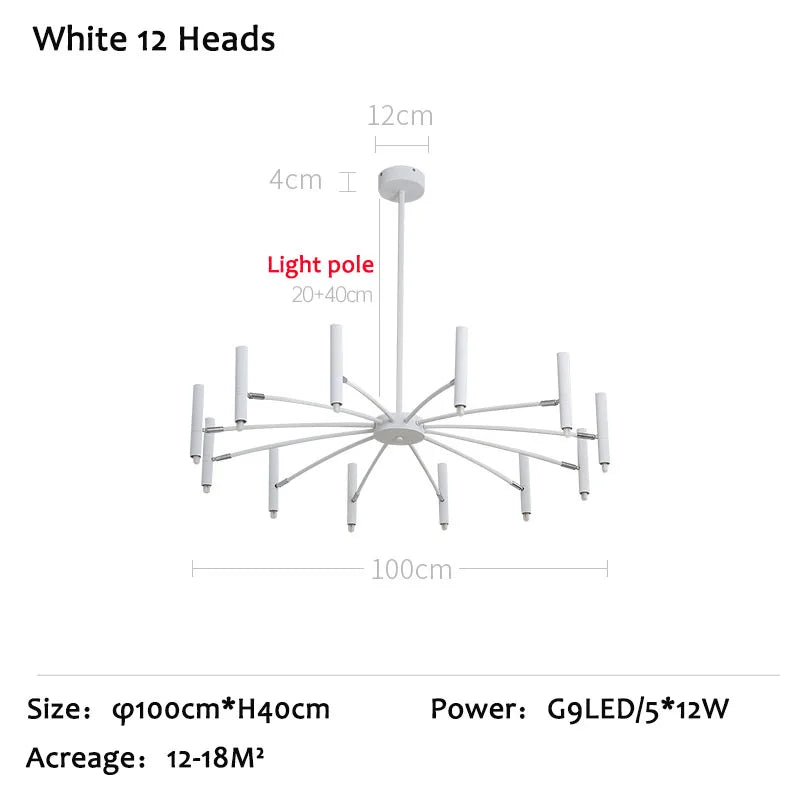Modern LED Nordic Ceiling Chandelier