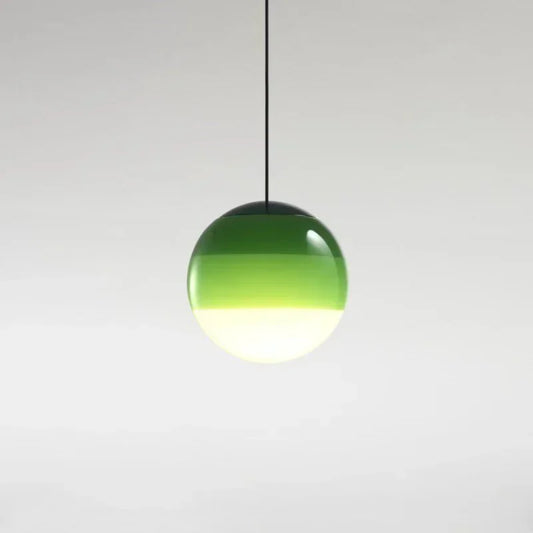 Rainbow Gradient Glass Pendant Light