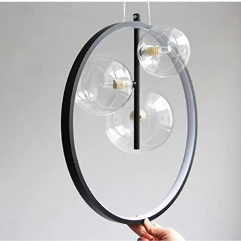 Nordic Style Ring Ceiling Chandelier