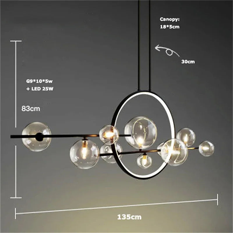 Nordic Bubble Ceiling Chandelier