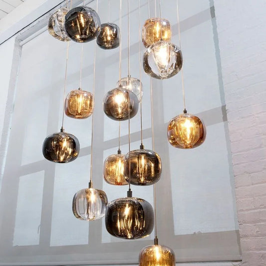 Glass Ceiling Pendant Light