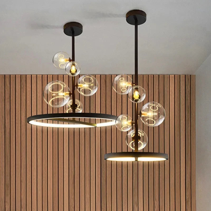Nordic Style Ring Ceiling Chandelier