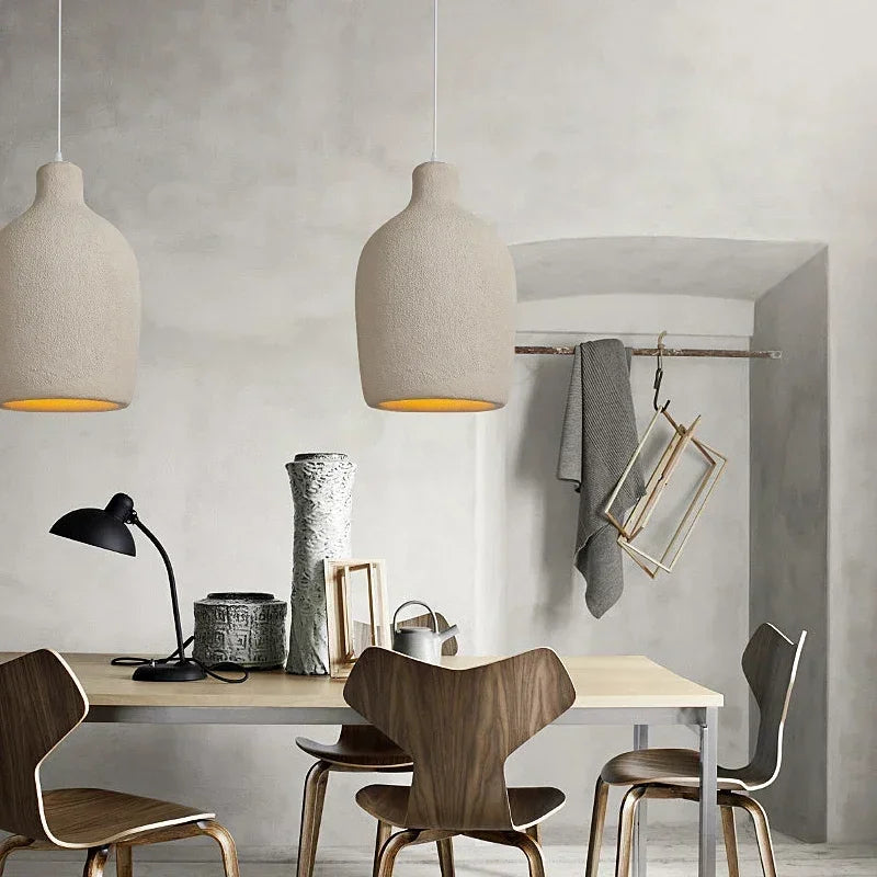 Japanese Style Wabi-sabi Travertine Pendant lights