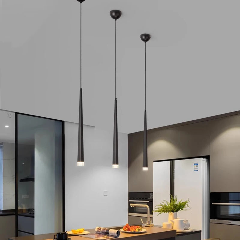 Modern Black Pendant Light