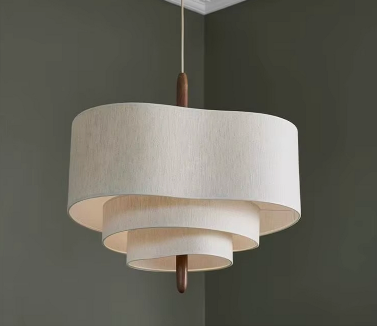 Wavy Fabric Ceiling light