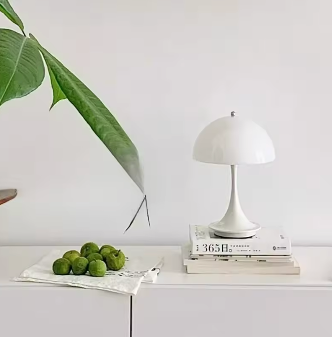 Mushroom Cordless Portable Table Lamp