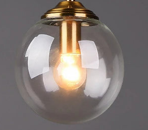 Modern Luxury Glass LED Ceiling Pendant Light