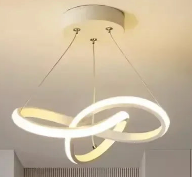 Nordic LED Swirl Ceiling Pendant Light