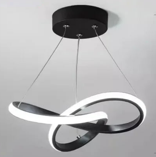 Nordic LED Swirl Ceiling Pendant Light