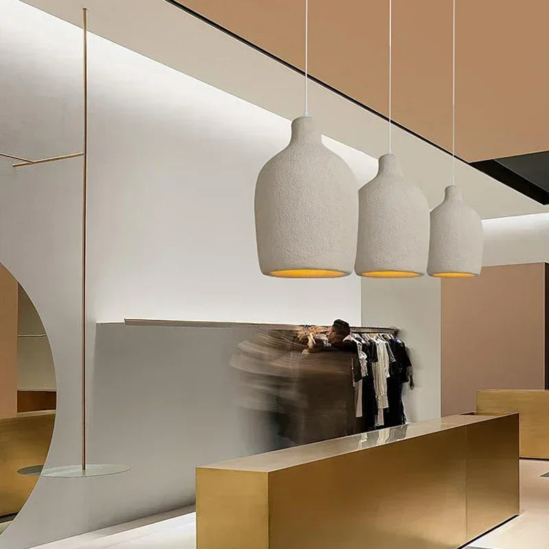 Japanese Style Wabi-sabi Travertine Pendant lights