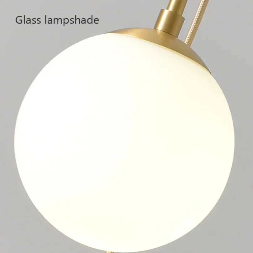 LED Glass Ball Pendant Lamp
