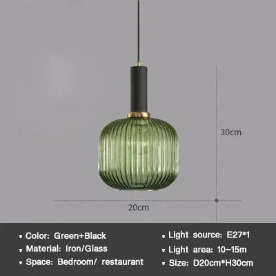 Nordic Glass Pendant Light