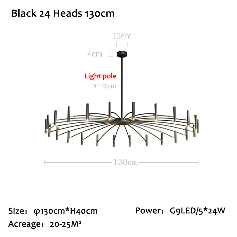 Modern LED Nordic Ceiling Chandelier