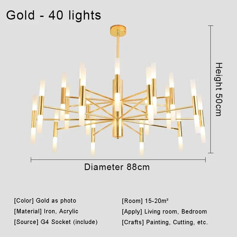 Modern design ceiling chandelier