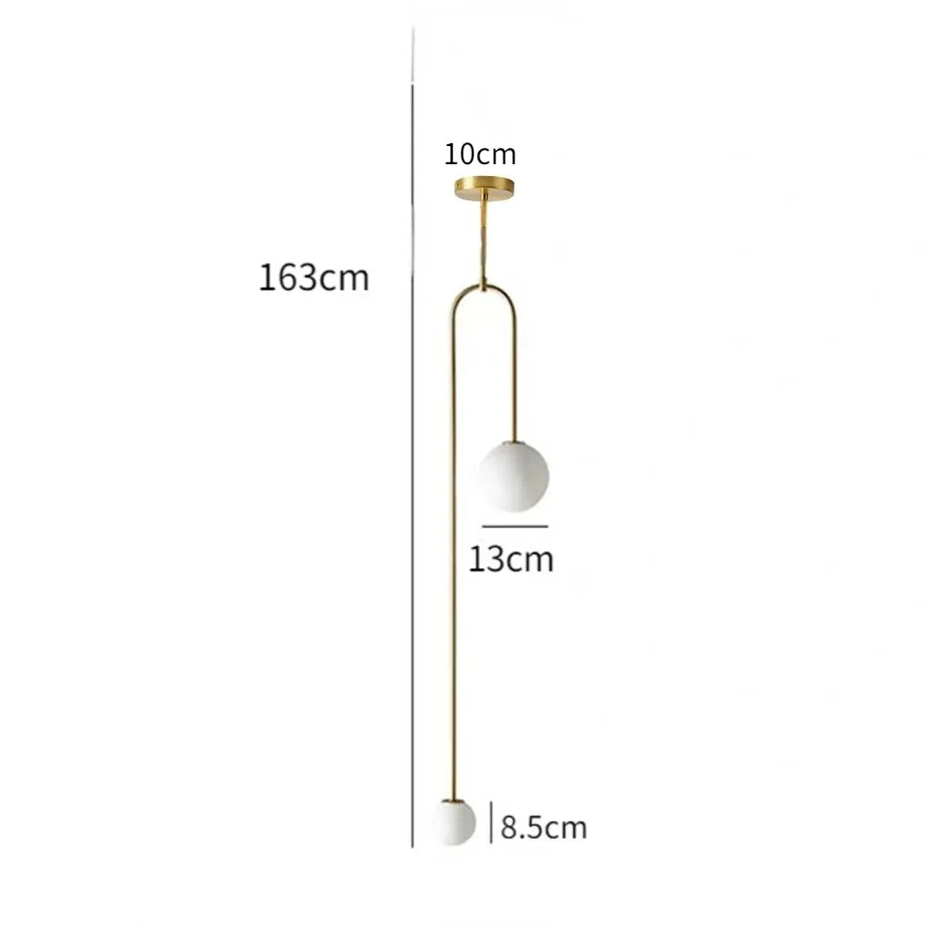 Modern Glass Ball Pendant Light