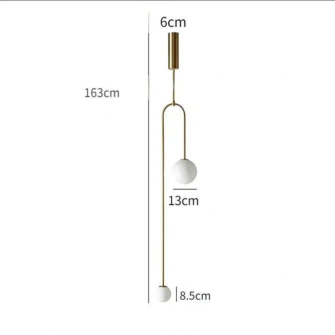 Modern Glass Ball Pendant Light