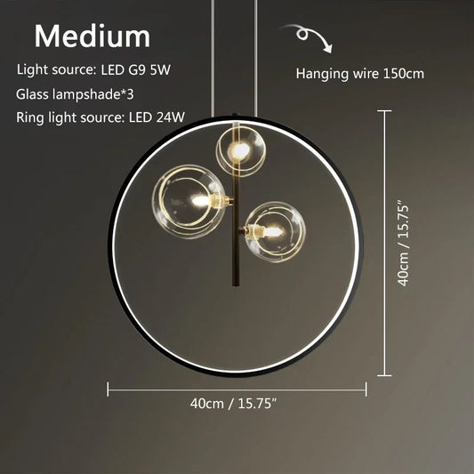 Nordic Bubble Ceiling Chandelier