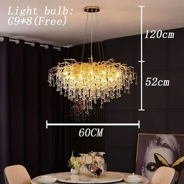Crystal Ceiling Chandelier