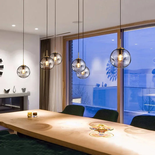 Glass Pendant Lights